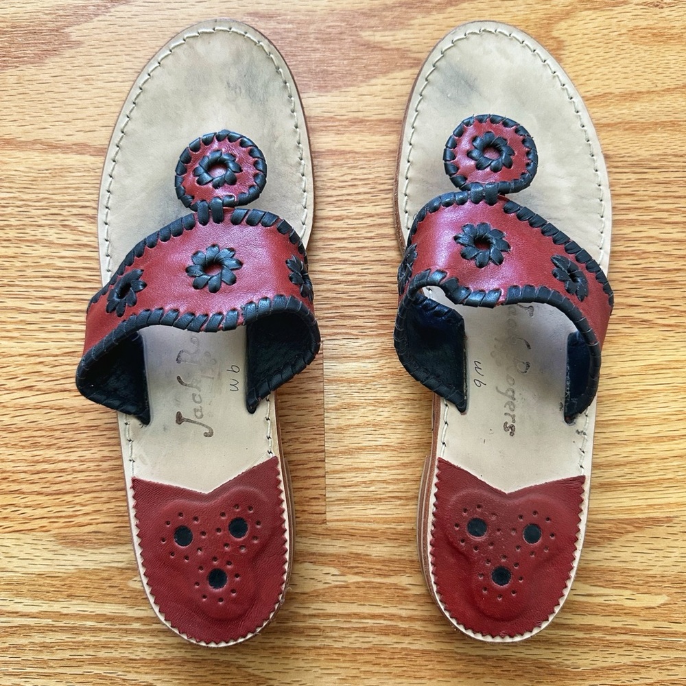 Jack Rogers Women's Flat Sandal - Size 9 - South Carolina Gamecock Colors